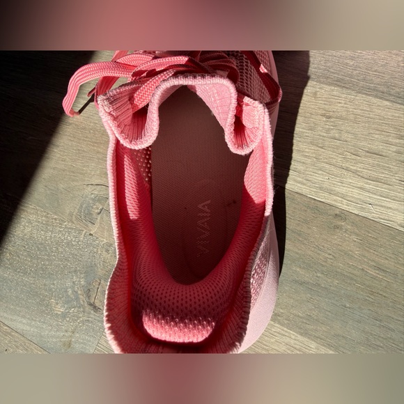 VIVAIA Pink Knit Sneakers Size 42 EU 11 US Lightweight Sustainable Walking Shoes - Picture 5 of 6